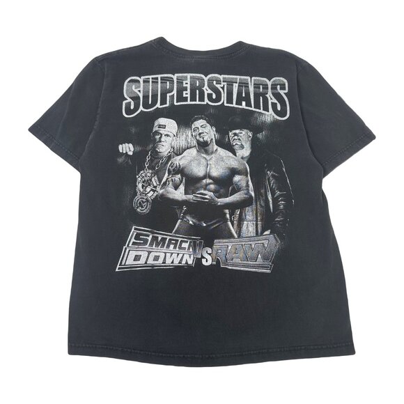 WWE Smack Down vs. RAW Wrestling Tee M - Picture 2 of 5